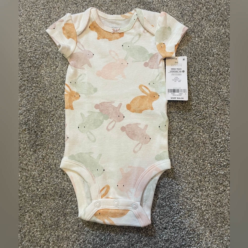 Carter's Easter Bunny Onesie